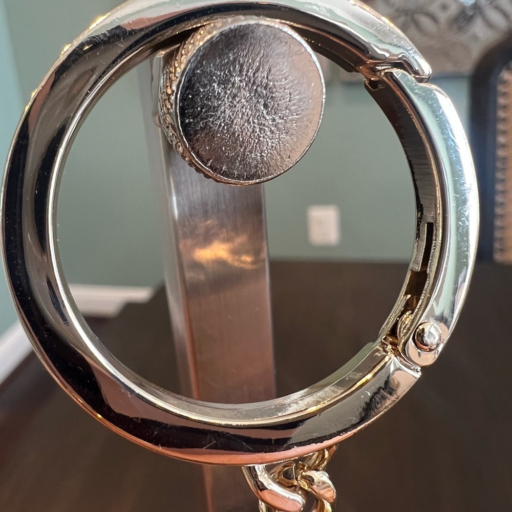 Kate Spade Rotating Heart Shaped Keychain - Picture 3 of 12
